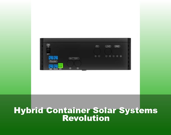 Hybrid Container Solar Systems Revolution